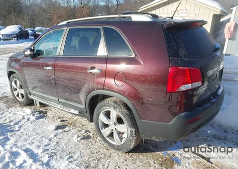 2012 Kia Sorento Ex из США, поврежденный, VIN 5XYKUDA65CG231840